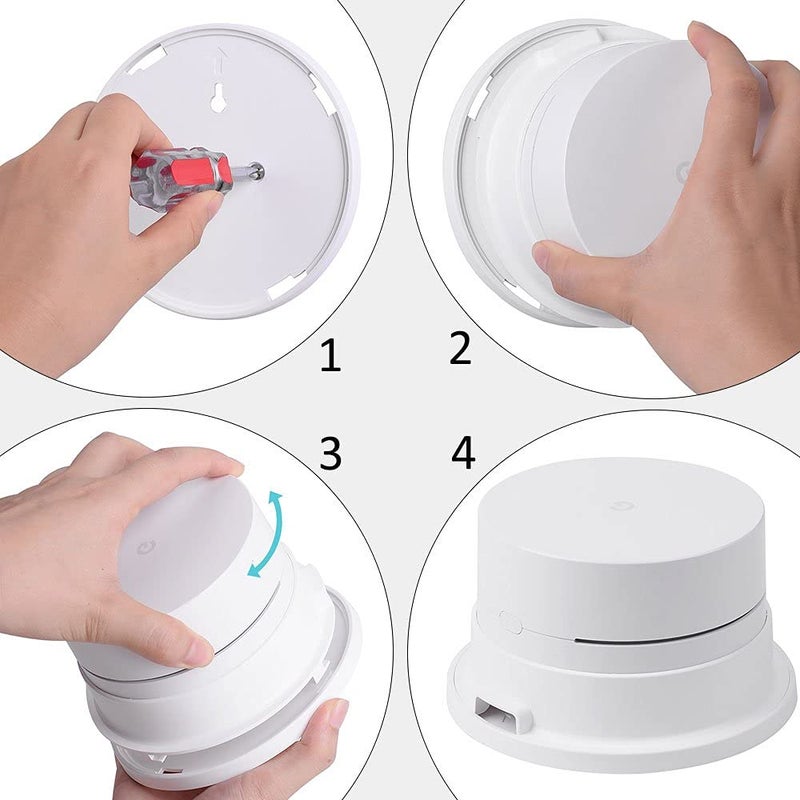 Koroao Wall Mount Holder for Google WiFi System(NLS-1304-25) Ceiling Bracket Stand for Google Wi-fi(1 Pack) - Image 4